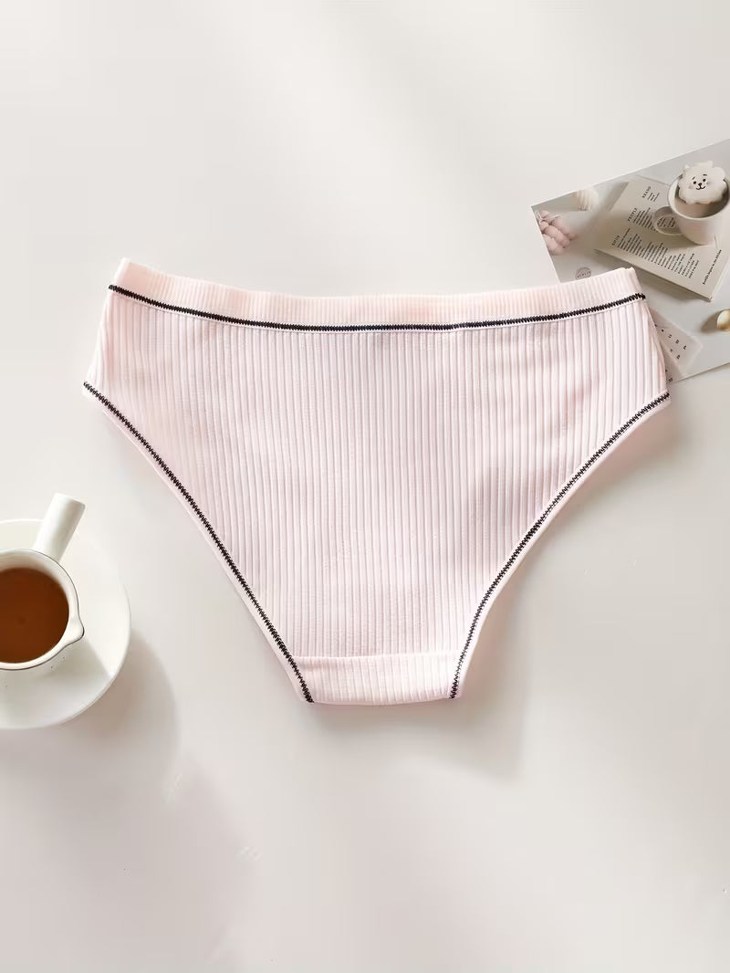 4-Pack Twist Briefs Light Colors Women'S Underwear Easy Comfortable And Breathable Easy Elegant