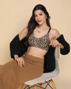 Tweens Bonded Printed lightweight Full-Coverage Padded Cotton Bra- (PACK OF 3)