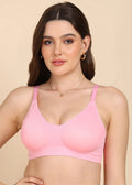 Bonded Designer Fabric Light Weight Padded Seamless Bra