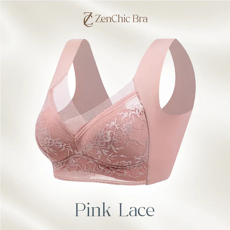 Chic Bra unique lift-up wireless support stretchable seamless soft and light - For Women And Girl
