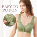 Pack Of 3-Front button Buckle Sleep Bra for women
