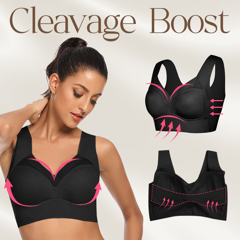 Chic Bra unique lift-up wireless support stretchable seamless soft and light - For Women And Girl