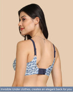 Tweens Bonded Printed lightweight Full-Coverage Padded Cotton Bra- (PACK OF 3)