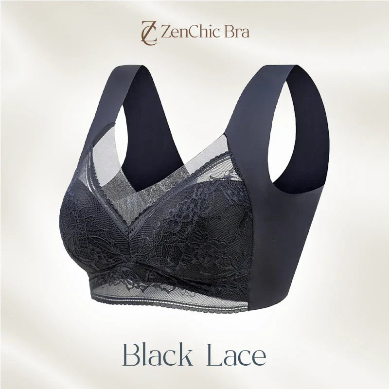 Chic Bra unique lift-up wireless support stretchable seamless soft and light - For Women And Girl