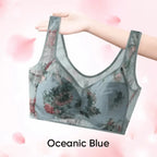 (Pack of 3) Silk Lace Cooling Comfort Wireless Bra