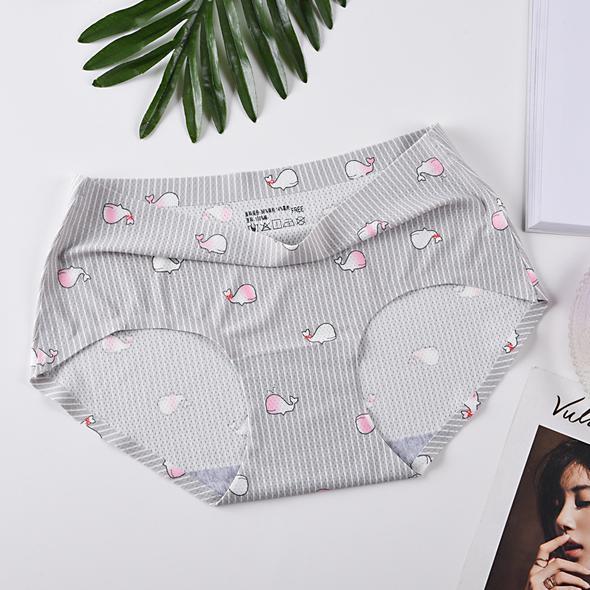 Pack of 4 Breathable Printed Panties