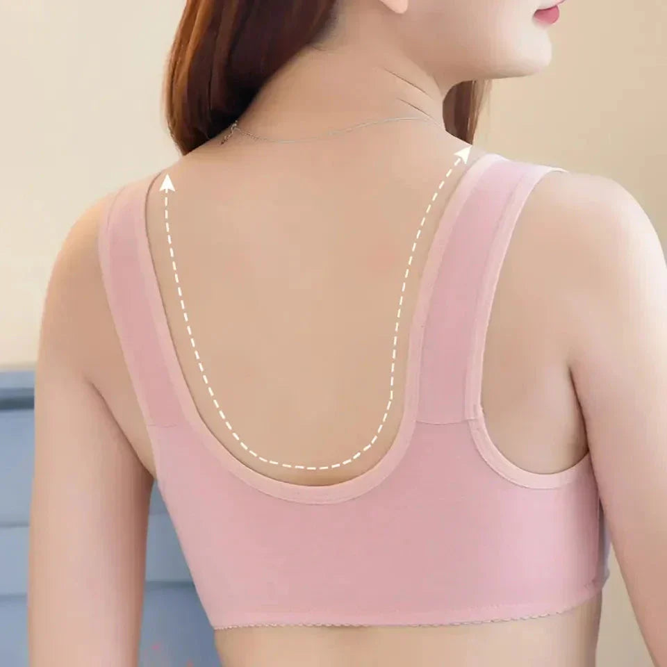 Pack Of 4 Comfortable & Convenient Front Button Bra