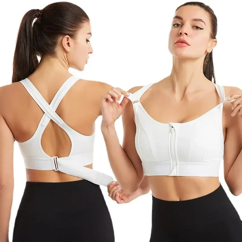 🔥Pack Of-3 Fitness Cross Padded Sport Bra 💖