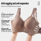 Plus Size / Big Breast Comfortable & lightweight Anti Sagging Seamless Bra (4-COLOR SET)