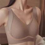 Plus Size / Big Breast Comfortable & lightweight Anti Sagging Seamless Bra (4-COLOR SET)