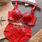 Bras Set Push Up Bra Underwire Brassiere Lined Lingerie