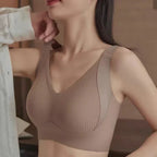 Plus Size / Big Breast Comfortable & lightweight Anti Sagging Seamless Bra (4-COLOR SET)